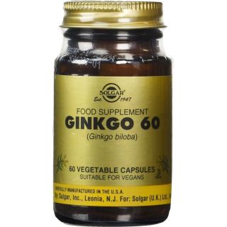 Solgar Ginkgo Biloba 60 Vegan Caps 60 Κάψουλες