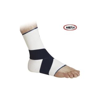 John's Επιστραγαλίδα Με Χιαστή Αυτοκόλλητο Δετήρα (Λευκή)