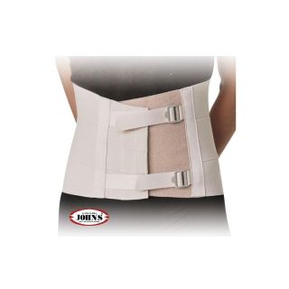 John's Lombostat Ασφαλείας Ζώνη Οσφύος Ελαστική Αυτοκόλλητη Με 2 Αγκράφες Μπροστά