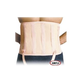 John's De Seige Ζώνη Οσφύος Με 6 ισχυρές Ορθοπεδικές Μπανέλλες
