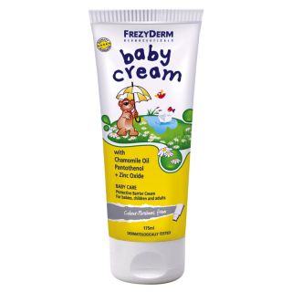 Frezyderm Baby Cream 175ml Προστατευτική Aδιάβροχη Kρέμα Για Αλλαγή Πάνας (125ml+50ml ΔΩΡΟ)