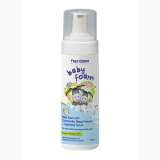 Frezyderm Baby Foam 150ml Απαλός αφρός καθαρισμού