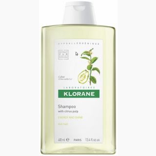 Klorane Shampoo Cedrat 400ml Σαμπουάν με εκχύλισμα Κίτρου για ενέργεια και λάμψη