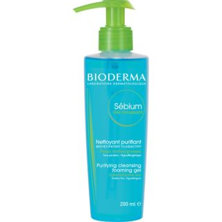 Bioderma Sebium Gel Moussant 200ml Αφρίζον Gel Καθαρισμού για Δέρμα Λιπαρό και με Τάση Ακμής