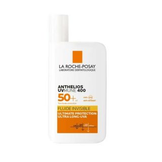 La Roche Posay Anthelios UVMune 400 SPF50+ Fluid Invisible With Perfume Λεπτόρρευστη Αντηλιακή Κρέμα Προσώπου Με Άρωμα 50ml