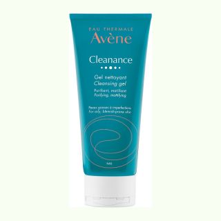 Avene Cleanance Gel Nettoyant 200ml Τζέλ Καθαρισμού χωρίς Σαπούνι για Νεανικό Δέρμα