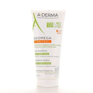 A-Derma Exomega Control Lait Emollient Μαλακτικό Γαλάκτωμα για Δέρμα Πολύ Ξηρό & Τάση Ατοπίας 200ml