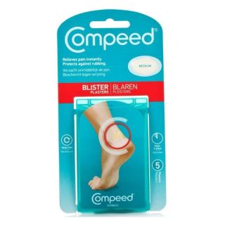 Compeed Blisters Medium 5τμχ Μεσαία Επιθέματα για τις Φουσκάλες