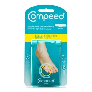 Compeed Corn Medium 10τμχ Μεσαιά Επιθέματα για Κάλους
