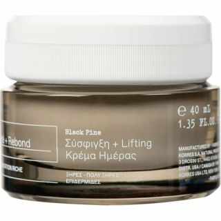 Korres 4D Μαύρη Πεύκη Αντιρυτιδική & Συσφιγκτική Κρέμα Ημέρας Για Πολύ Ξηρό Δέρμα 40ml