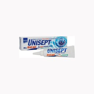 Intermed Unisept Oral Gel 30g Στοματική Γέλη κατά των Αφθών Ουλίτιδας και Ελκών του Βλεννογόνου