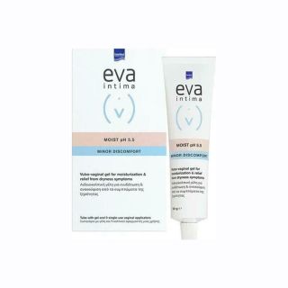 Intermed Eva Moist 50gr Υγραντική & Λιπαντική Αιδοιοκολπική Γέλη Με Αλόη & Χαμομήλι Για Ανακούφιση Της Ξηρότητας
