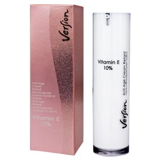 Version Vitamin E 10% 50ml Αντιγηραντική Κρέμα με Αναγεννητικές Ιδιότητες