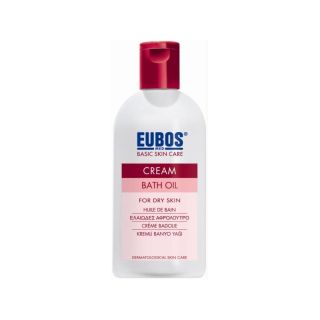 Eubos Cream Bath Oil Red 200ml Ελαιώδες Αφρόλουτρο με Εκχύλισμα Χαμομηλιού
