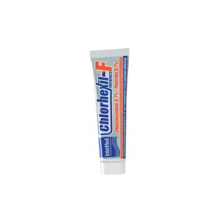 Intermed Chlorhexil-F Toothpaste 100ml Φθοριούχος Οδοντόπαστα με Χλωρεξιδίνη για την Καθημερινή Ουλοοδοντική Φροντίδα