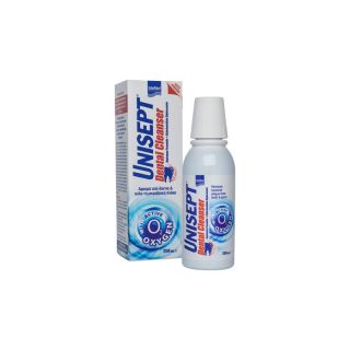 Intermed Unisept Dental Cleanser 250ml Στοματικό Διάλυμα Καθημερινής Χρήσης με Ενεργό Οξυγόνο