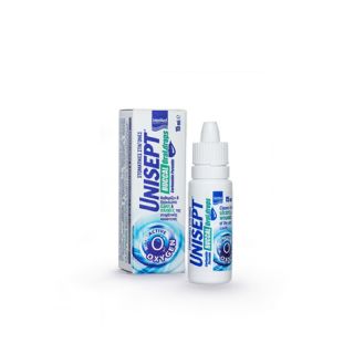 Intermed Unisept Buccal Drops 15ml Σταγόνες με Ενεργό Οξυγόνο για Επούλωση & Ανακούφιση των Πληγών της Στοματικής Κοιλότητας