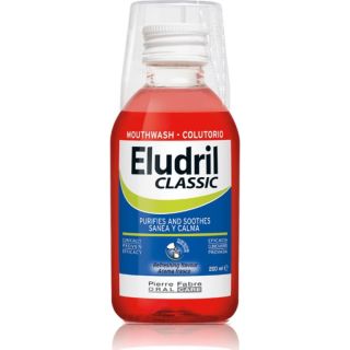 Elgydium Eludril Classic Mouthwash 200ml Στοματικό Διάλυμα Χλωρεξιδίνης 0.10%