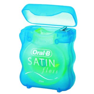 Oral-B Satin Floss 25m Οδοντικό Νήμα Με Μεταξένια Υφή & Γεύση Μέντας