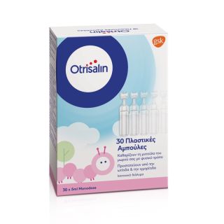 Otrisalin Πλαστικές Αμπούλες για Καθαρισμό Μύτης 30x5ml