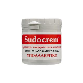 Sudocrem 250gr Υποαλλεργική Κρέμα με Καταπραϋντική Προστατευτική & Ήπια Αντισηπτική Δράση Ιδανική και για Βρέφη