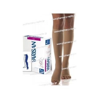 Vican Varisan Top Κλάσης Ι Θεραπευτικές Κάλτσες Κάτω Γόνατος Ανοιχτά Δάκτυλα ΜΠΕΖ
