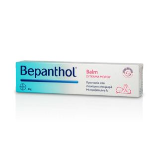 Bepanthol Baby Balm 5% 30gr Αλοιφή για προστασία και αντιμετώπιση των συγκαμάτων στα μωρά