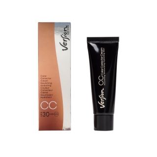 Version CC Color Corrector Cream SPF30 50ml Συνδυάζει Αντηλιακή Κρέμα Προσώπου & Make Up