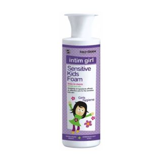 Frezyderm Sensitive Intim Girl Foam 250ml Καθαριστικό ευαίσθητης περιοχής κατά τη νεογνική, παιδική και προεφηβική ηλικίας