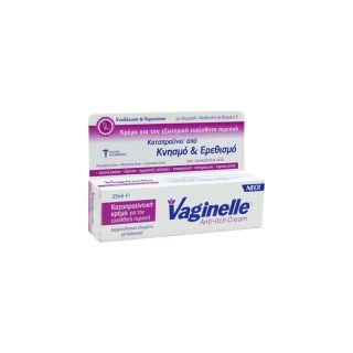 Wellcon Vaginelle Anti-Itch Cream 25ml Καταπραυντική κρέμα για την ευαίσθητη περιοχή