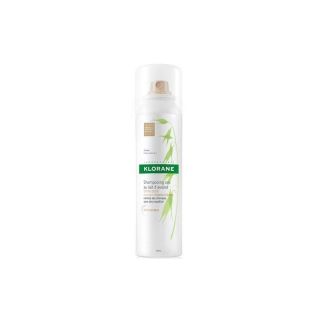 Klorane Shampoo Sec Spray Avoine Teinte Naturelle 150ml Ξηρό Σαμπουάν Για Ανοικτά ή Σκούρα Καστανά Μαλλιά