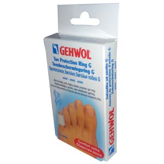 Gehwol Gehwol Toe Protection Ring G Mini 18mm 2τμχ + 1 σακουλάκι foot powder 4gr