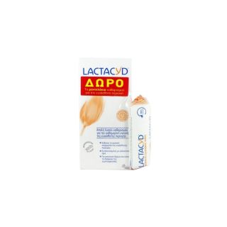 Lactacyd Intimate Daily Lotion 300ml + ΔΩΡΟ Intimate Wipes 10τεμ Υγρά Μαντηλάκια