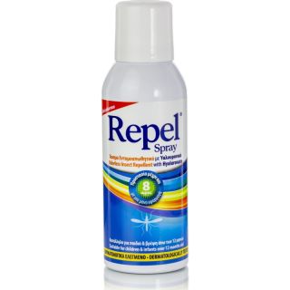 Repel Spray Άοσμο Εντομοαπωθητικό Με Υαλουρονικό 100ml