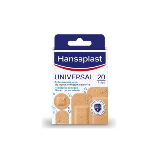 Hansaplast Universal Strip Επίθεμα Ανθεκτικό στο Νερό 20τμχ