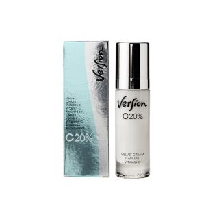 Version Vitamin C 20% Velvet Cream 30ml Αντιγηραντική Κρέμα Προσώπου με Βιταμίνη C