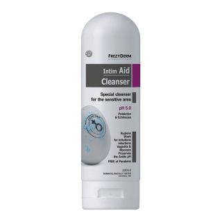Frezyderm Intim Aid Cleanser pH5 200ml Υγρό Καθαρισμού για την ευαίσθητη περιοχή