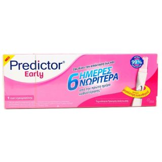 Predictor Early Test 6 Days Τεστ Εγκυμοσύνης 1τμχ