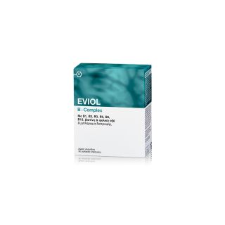 Eviol B-complex 30caps Συμπλήρωμα διατροφής βιταμινών B