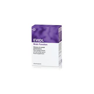 Eviol Brain Function 30caps Συμπλήρωμα Διατροφής Για την Μνήμη & την Πνευματική Απόδοση