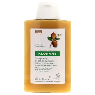 Klorane Shampoo Au Dattier Du Desert 200ml Σαμπουάν Θρέψης και Ελαστικότητας για Ξηρά Μαλλιά με Χουρμά της Ερήμου