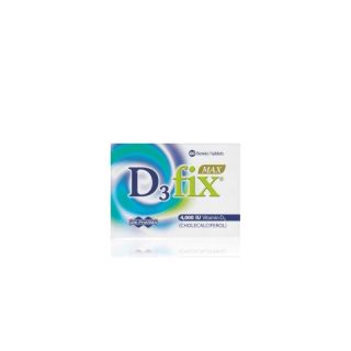 Uni-Pharma D3 Fix Max 4000 IU 60tabs για την υγεία των οστών