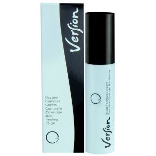 Version Oxygen Complex Cream Complete Coverage Skin Healing Beige 20ml Καλυπτικό Makeup Για Ευαίσθητες Επιδερμίδες