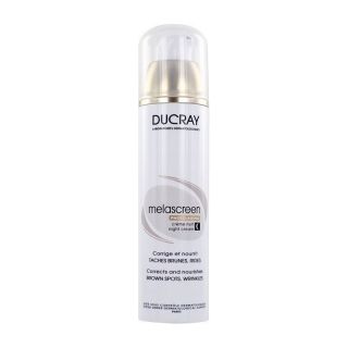 Ducray Melascreen Creme Nuit 50ml Διορθωτική Κρέμα Νύχτας ενάντια στα Σημάδια Φωτογήρανσης & στις Δυσχρωμίες