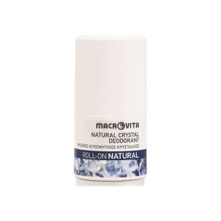 Macrovita Φυσικός Αποσμητικός Κρύσταλλος Roll On Natural 50ml