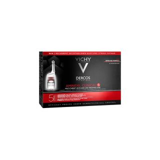 Vichy Dercos Aminexil Clinical 5 Αμπούλες Κατά της Ανδρικής Τριχόπτωσης 21 Αμπούλες x6ml