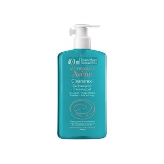 Avene Cleanance Gel Nettoyant 400ml Τζέλ Καθαρισμού χωρίς Σαπούνι για Νεανικό Δέρμα