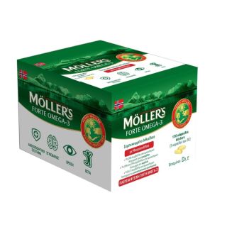 Moller’s Forte Omega-3 Μουρουνέλαιο 150caps