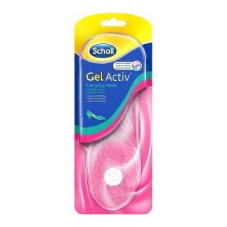 Scholl GelActiv Everyday Heels Πάτοι για Καθημερινή Άνεση 1 Ζευγάρι