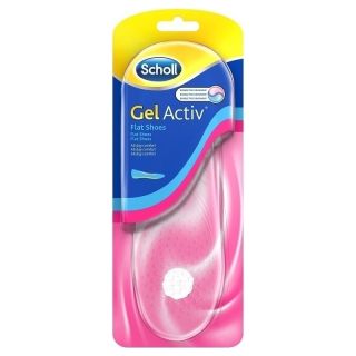 Scholl GelActiv Flat Shoes Πάτοι για Παπούτσια Χωρίς Τακούνι 1 Ζευγάρι